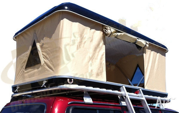 Barraca automática do carro de Hard Top da dupla camada, costume da barraca da parte superior do telhado de 3 pessoas impressa