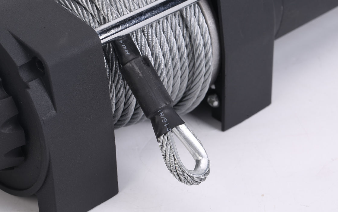 Guincho elétrico do guincho elétrico impermeável de 12VDC 4500lbs que prende Kit Kit With 50 pés de cabo de aço